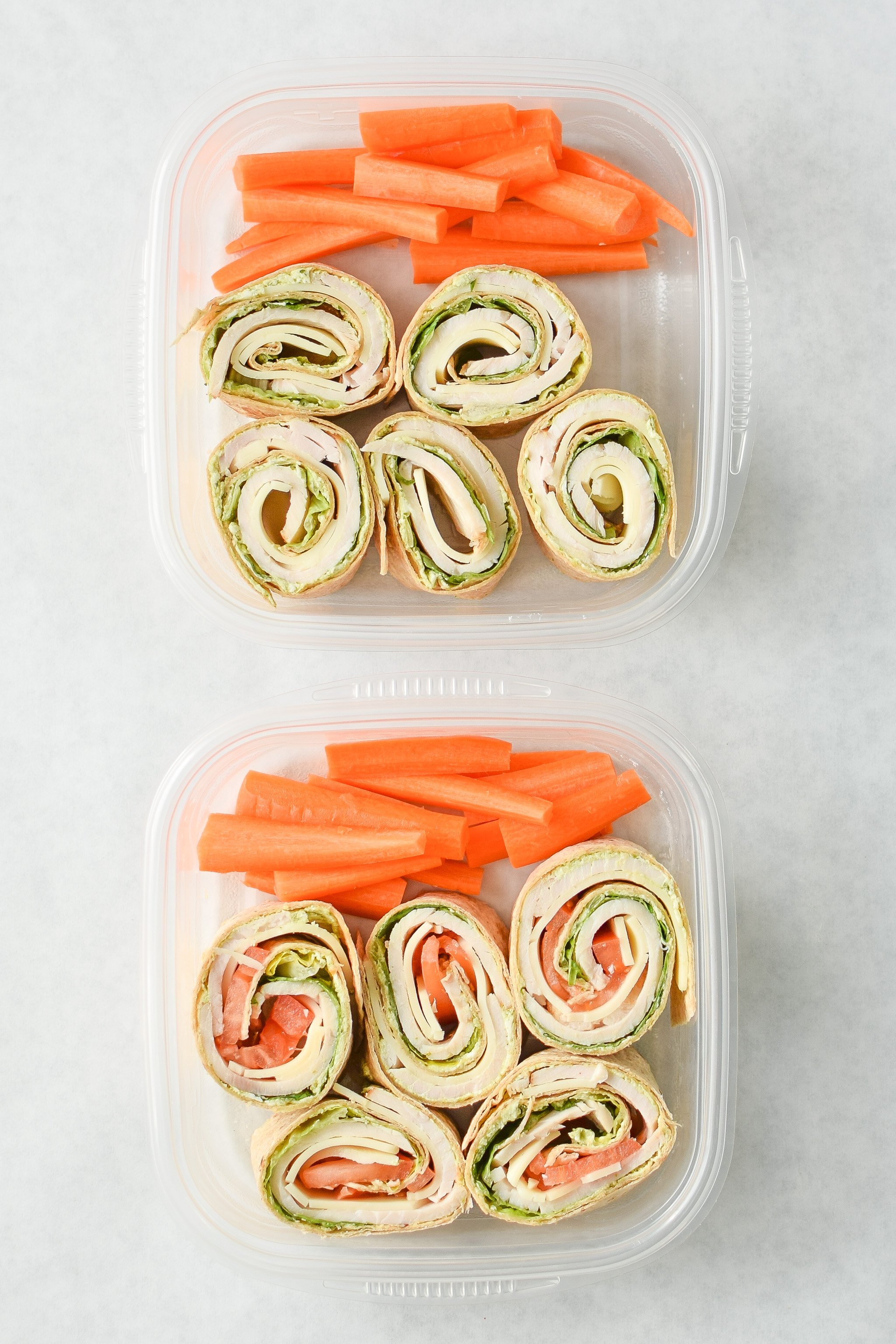Turkey Pesto Tortilla Pinwheels Project Meal Plan